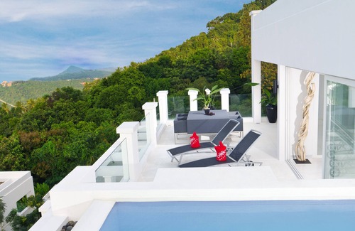 Mae Nam Apartamento | Infinity Residence Character Penthouse con vistas al mar 3 dormitorios piscina privada