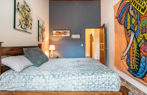 Barrio Las Parcelas Casa | Intimate Earthy Vibe - Bedroom in a Tropical Paradise