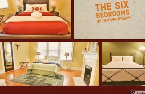 Poncey-Highland Casa | Intown Dream: Super Clean with 6 Bedrooms