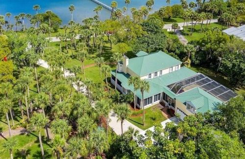 Roseland Casa | Intracoastal estate: waterfront, pool, private beach-close to everything!