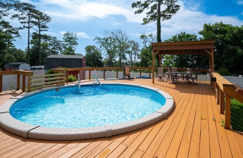 Shallotte Casa | Intracoastal & Ocean Views - Pool - Laid Back Coastal Living