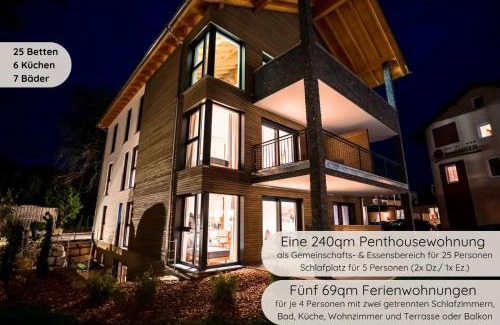 Bad Duerrheim Casa | INVITA Natur-Chalets - Gruppenurlaub, Events im Schwarzwald - 6 Apartments, 25 Personen