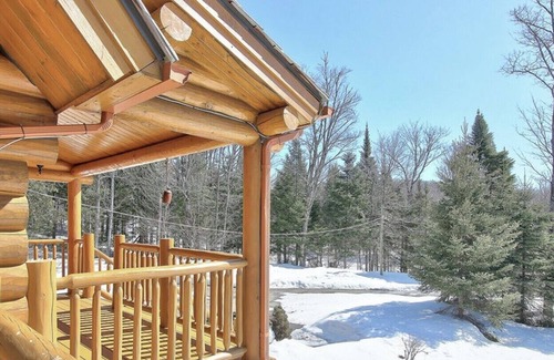 Saint-Faustin-Lac-Carre Cabaña | Inicio de sesión acogedor y relajante cerca de Tremblant