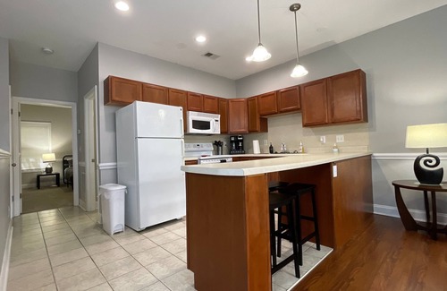 Johnson City Casa | Inviting 2BR Townhome | Garage + Modern Style