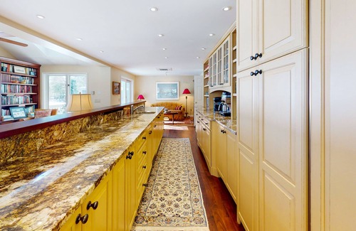 North Bridgton Casa | Inviting lakefront home with firepit, hot tub, skiing, golf nearby, & W/D