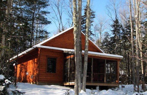 Ripton Cabina | Invitar a cabaña de madera en las Montañas Verdes de Vermont