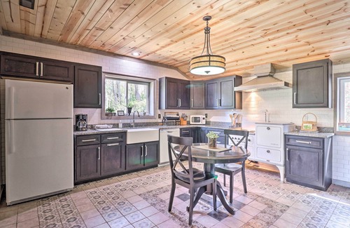 Waynesville Cabaña | ‘Iron Duff Chapel’ - Unique Escape w/ Mtn Views!