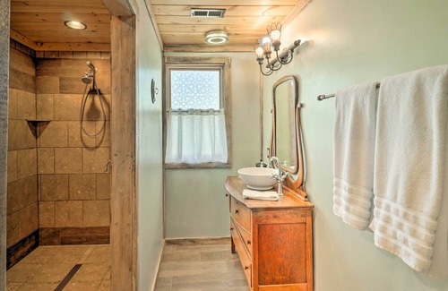 Waynesville Cabaña | ‘Iron Duff Chapel’ - Unique Escape w/ Mtn Views!