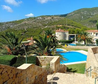 Alcossebre Apartamento | IRTA Sea & Mountain View Terrace