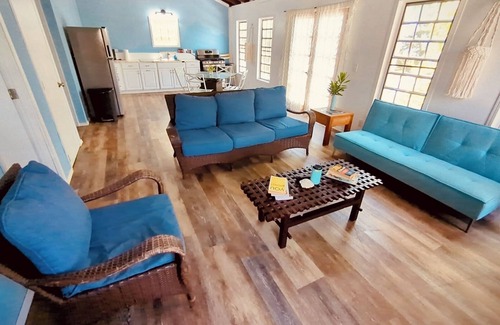 Estate Western Water Island Casa | 5 minute walk to the beach m 2 BR cottage with old school island pool.