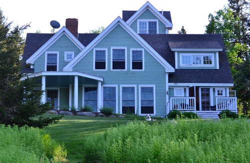 Islesboro Casa | Islesboro Island Maine casa frente al mar en 12 Acres privada