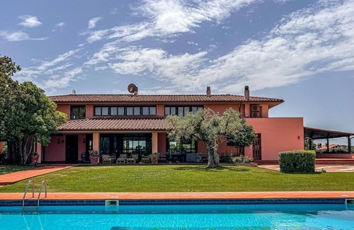 Palombara Sabina Villa | Villa de Lujo cerca de Roma: Espectacular Piscina, Tenis, Bodas Clases de Cocina