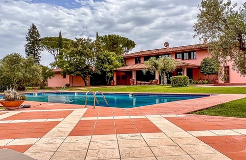 Palombara Sabina Villa | Villa de Lujo cerca de Roma: Espectacular Piscina, Tenis, Bodas Clases de Cocina