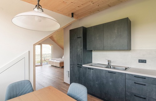 Appiano Sulla Strada del Vino Apartamento | Studio 'Auer' with Mountain View, Private Garden and Wi-Fi