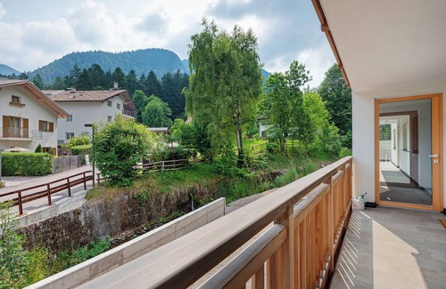 Montagna Apartamento | Apartamento 'Villa Fontane Appartamento 1' con vistas a la montaña y Wi-Fi