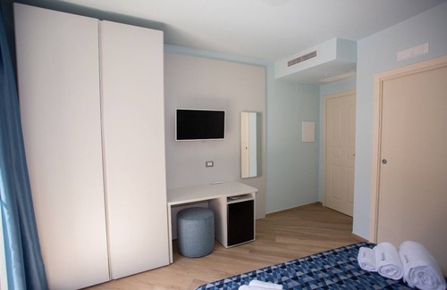 Santa Maria di Castellabate Hotel | CAMERA HELIOS-Doble con dos camas-Confortable-Baño Privado-Balcón