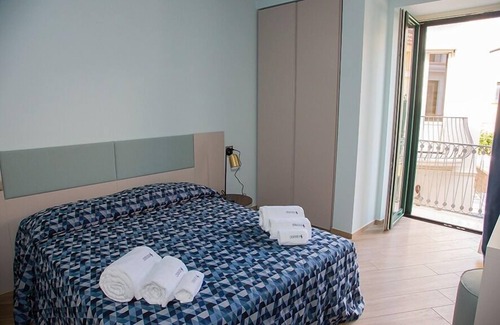 Santa Maria di Castellabate Hotel | CAMERA ATENA-Familiar-Habitaciones conectadas-Baño Privado-Balcón