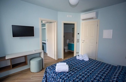 Santa Maria di Castellabate Hotel | CAMERA ATENA-Familiar-Habitaciones conectadas-Baño Privado-Balcón