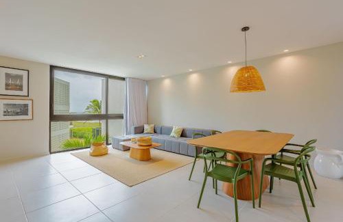 Itacimirim Apartamento | IT82 Lindo Apto 3/4, Pé na Areia, Vista Mar - Itacimirim