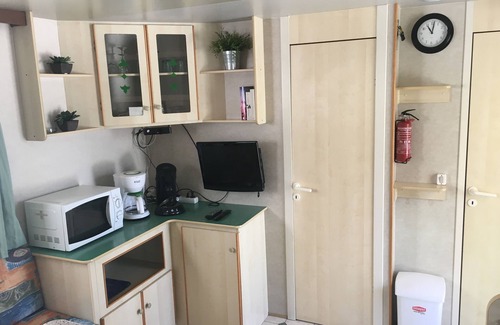 Viareggio Chalet De Esquí | Casa móvil de Italia en la costa toscana en famlie Camping cerca del mar, Pisa
