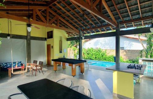 Itamambuca Casa | Itamambuca à beira mar com piscina