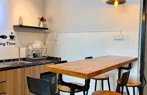 Penampang Apartamento | ITCC Manhattan Suites Vinyl by Hush Inn