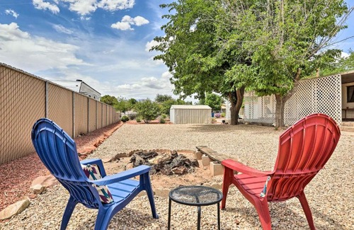 Ivins Casa | Ivins Retreat with Private Yard and Mtn Views!