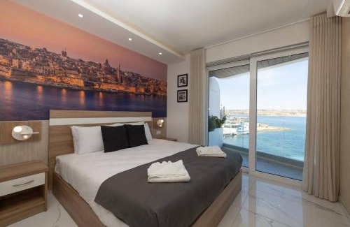 Bugibba Apartamento | Ivory Suite Seafront With Views!- Fl 13 By Homely