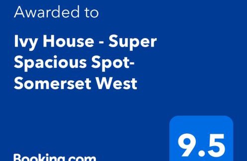 Somerset West Apartamento | Ivy House - Super Spacious Spot- Somerset West
