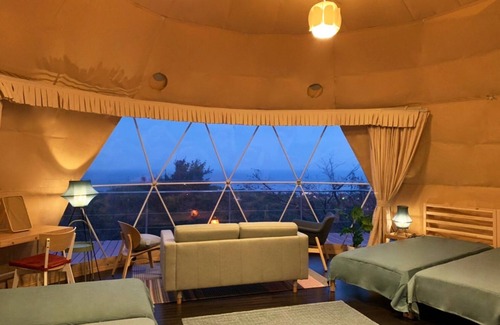 Futo Cabina | Izu Coco Dome Tent D 1 night with 2 meals and / Ito Shizuoka