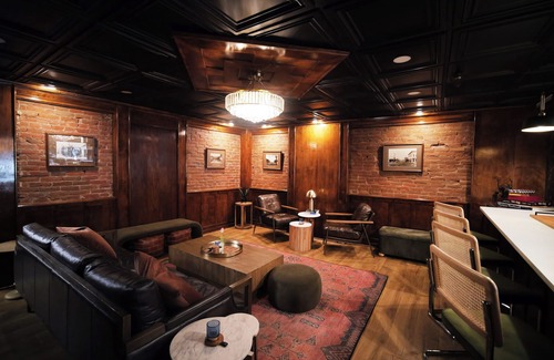 Jacksonville Hotel | Jacksonville Inn Room #8: King Suite. Prime downtown location for festivals and dining. Comfortable king bed, Nespresso coffee, and historic boutique elegance