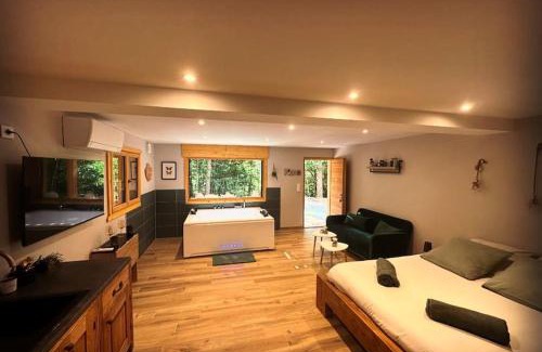 L'Esperou Apartamento | Jacuzzi en forêt