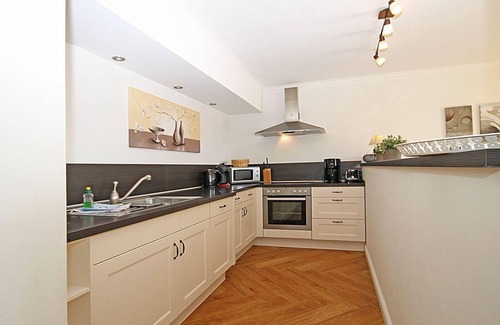 Hohen Niendorf Apartamento | Jagdschloss Hohen Niendorf - Wohnung 3 Gartenwohnung