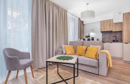 Mielno Apartamento | Jantaris A10 | Studio by the Beach | A/C | Balcony