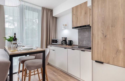 Mielno Apartamento | Jantaris A10 | Studio by the Beach | A/C | Balcony