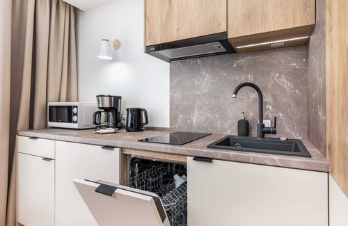 Mielno Apartamento | Jantaris A10 | Studio by the Beach | A/C | Balcony