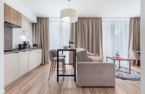 Mielno Apartamento | Jantaris A18 | Studio by the Beach | A/C | Balcony