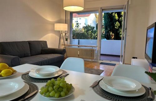 Innenstadt-Ost Apartamento | Japandi-Style in Dortmund mit Stellplatz, Balkon