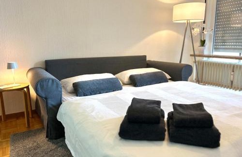 Innenstadt-Ost Apartamento | Japandi-Style in Dortmund mit Stellplatz, Balkon
