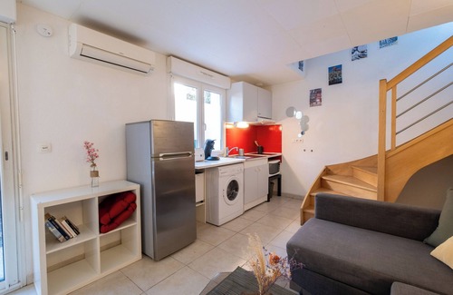 Saint - Michel Apartamento | Japanese calm - a stone's throw from the Metro and Stadium