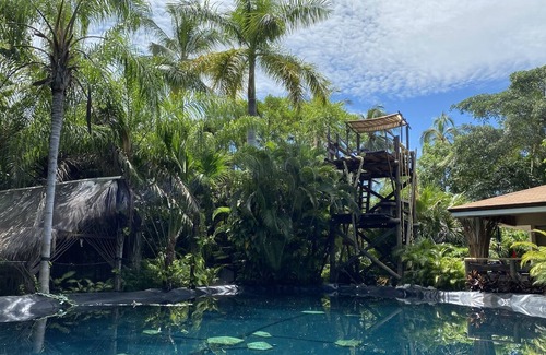 Área del bulevar Barra Vieja Hotel | Jardín Secreto Centro Holístico