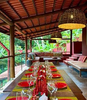 Morro de Sao Paulo Casa | Jardim Botânico Casa Rossa Bungalows & Apartments