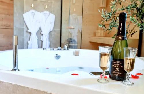 Trouville-sur-Mer Apartamento | Jardin d'Eden : Sauna, Balneo & Jardin privatif
