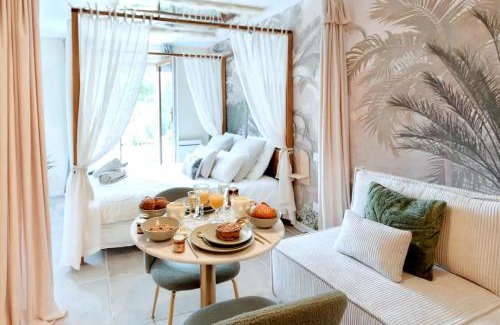 Trouville-sur-Mer Apartamento | Jardin d'Eden : Sauna, Balneo & Jardin privatif