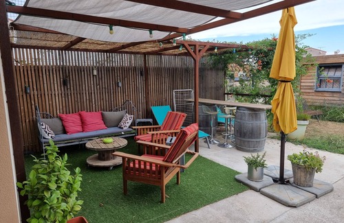 Ceret Apartamento | Jardin Parking Calme Centre Ville à 10 min Voie Verte