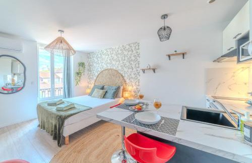 Roanne Apartamento | Jasmin Roanne centre-ville - Parking & Clim