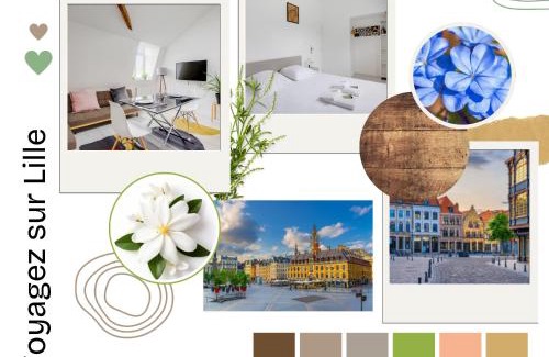 Saint-Maurice Pellevoisin Apartamento | Jasmine-Close to station,Grd Palais,Zénith&Center