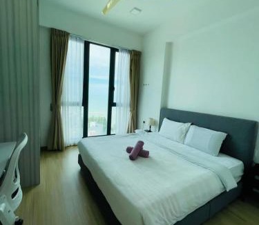 Seri Tanjung Pinang Apartamento | Jazz Suite Ocean View Netflix SmartTV