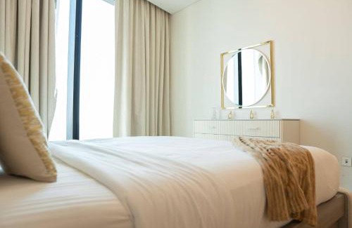 Dubai Marina Apartamento | JBR Luxe 1B Private Beach Address Beach Resort