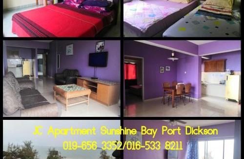 Taman Haji Zainal Apartamento | JC Sunshine Bay Resort Apartment Port Dickson
